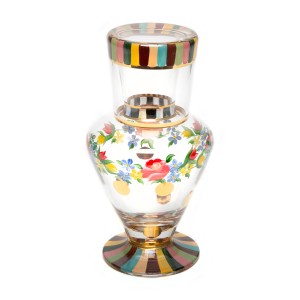 ابريق مع كوب زجاجي جارلند