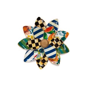 ديكور بشكل زهرة للتعليق على الحائط - حجم صغير