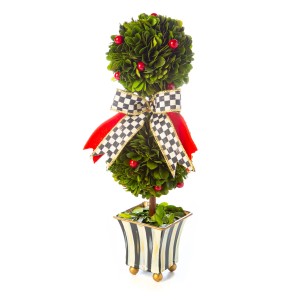 Classic Courtly Boxwood Topiary - Small