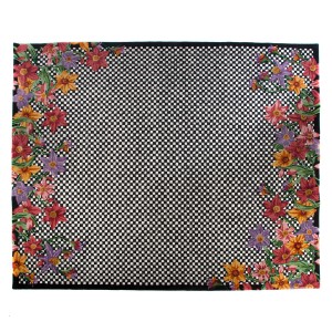 سجادة برسوم الزهور كورتلي - قياس 8 قدم * 10 قدم