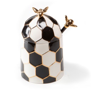 وعاء العسل بزخرفة ملكة النحل