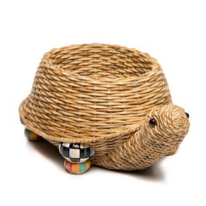 ديكور إناء السلحفاة للزراعة - حجم صغير