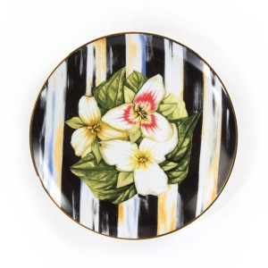 صحن السلطة برسوم النحل والشوك - تريليوم