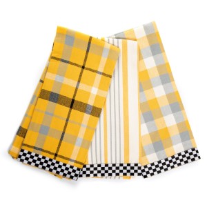 مناشف صحون ضوء الشمس - طقم 3 قطع