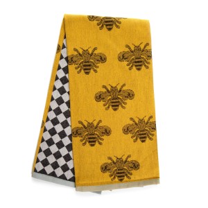 منشفة صحون بنقشة ملكة النحل