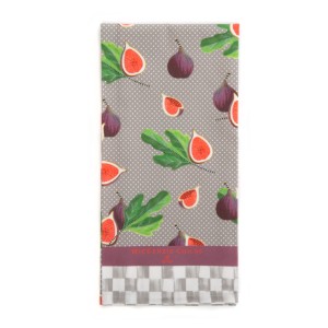 منشفة صحون بنقشة  ثمار التين