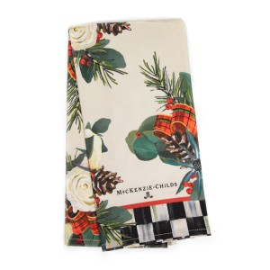 منشفة صحون بنقشة باقة اسكتلندية