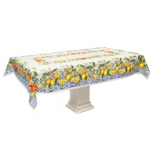 مفرش مائدة ملون - قياس 58 إنش * 80 إنش