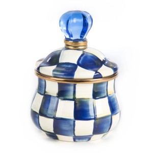 سكرية مع غطاء من المينا من مجموعة رويال تشك