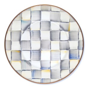 صحن سلطة/حلوى من المينا من مجموعة ستيرلينغ تشك