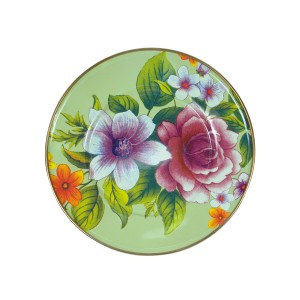 صحن سلطة/حلوى من مجموعة فلاور ماركت - لون أخضر