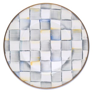 طبق العشاء من المينا - من مجموعة ستيرلينغ تشك