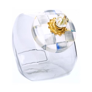 برطمان الكوكيز بغطاء من المينا من مجموعة ستيرلينغ تشك