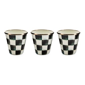 إناء الأعشاب من المينا من مجموعة كورتلي تشك - طقم 3 قطع